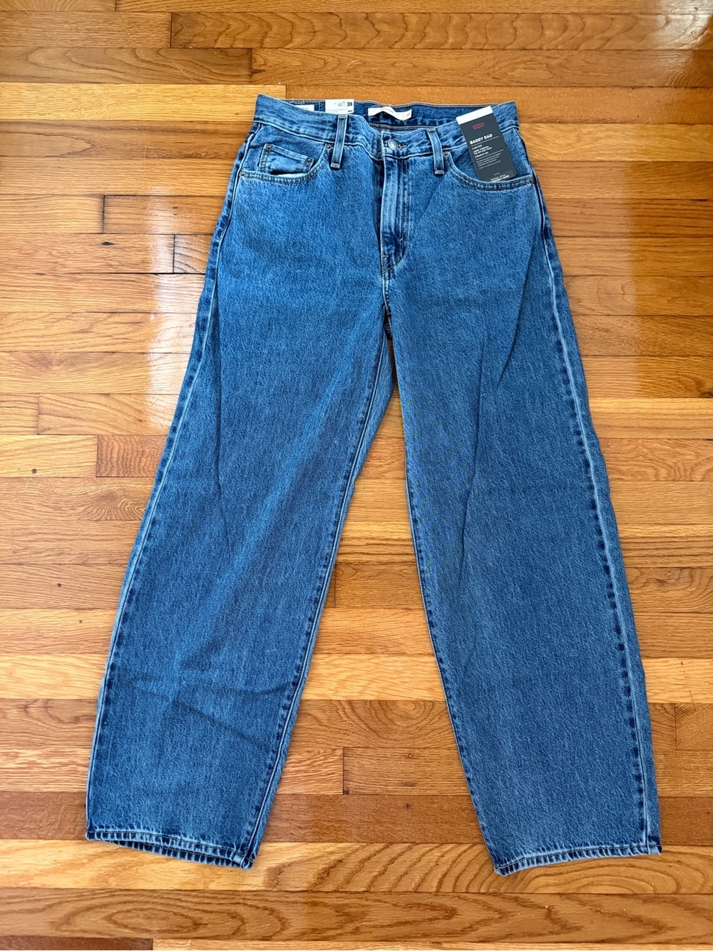 Levi's Baggy Dad Jeans - Medium Blue